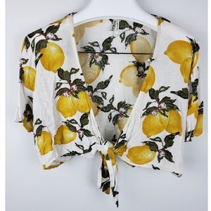 I LIVE FOR TRUTH Lemon Cardigan